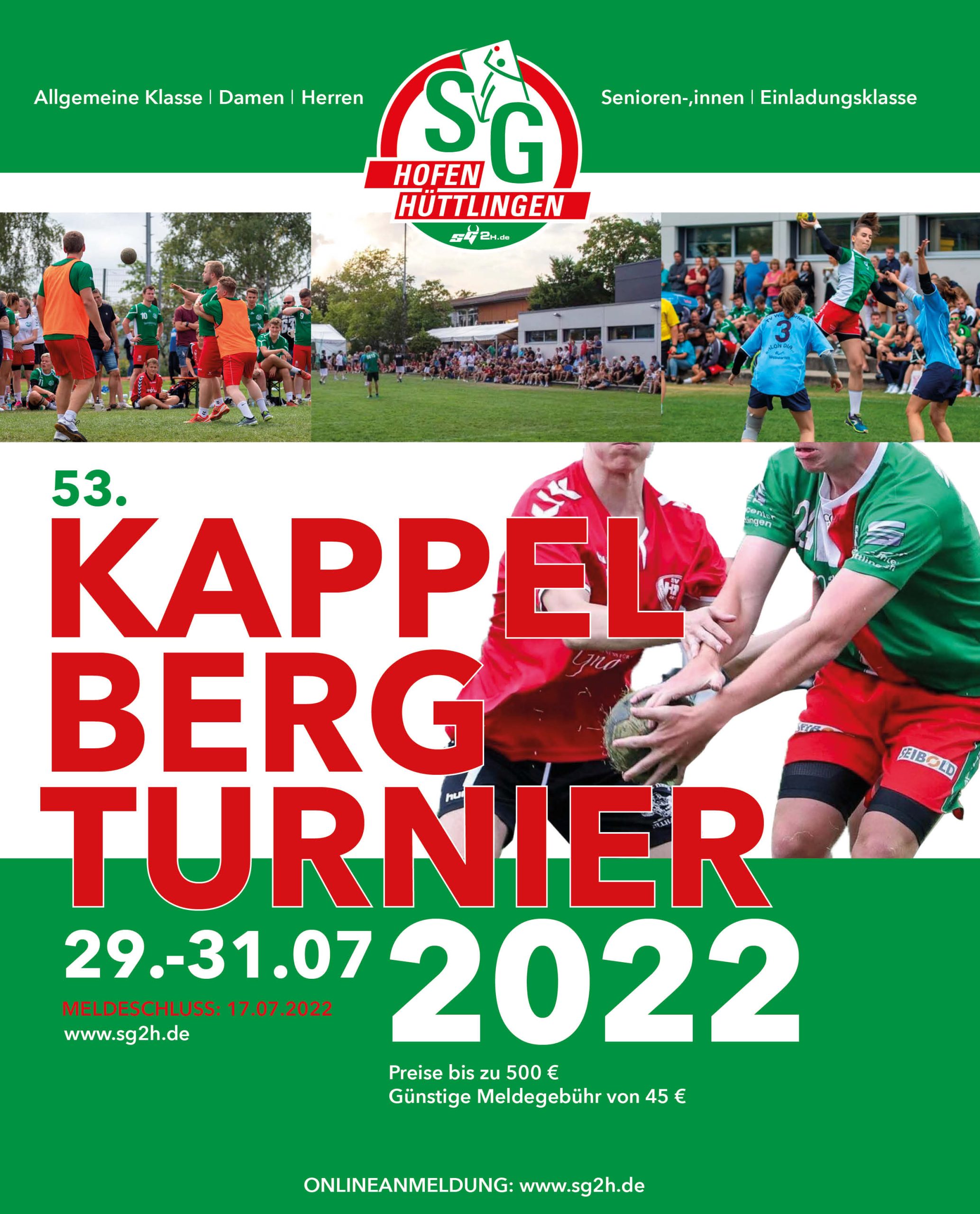Kappelbergturnier 2022 Flyer